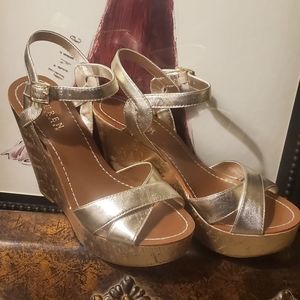 Ralph Lauren wedges size 9.5